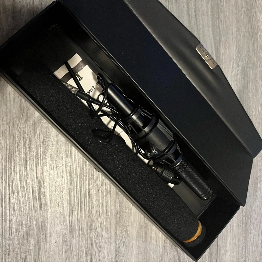 Black Camera Lens Kit with Carrying Case